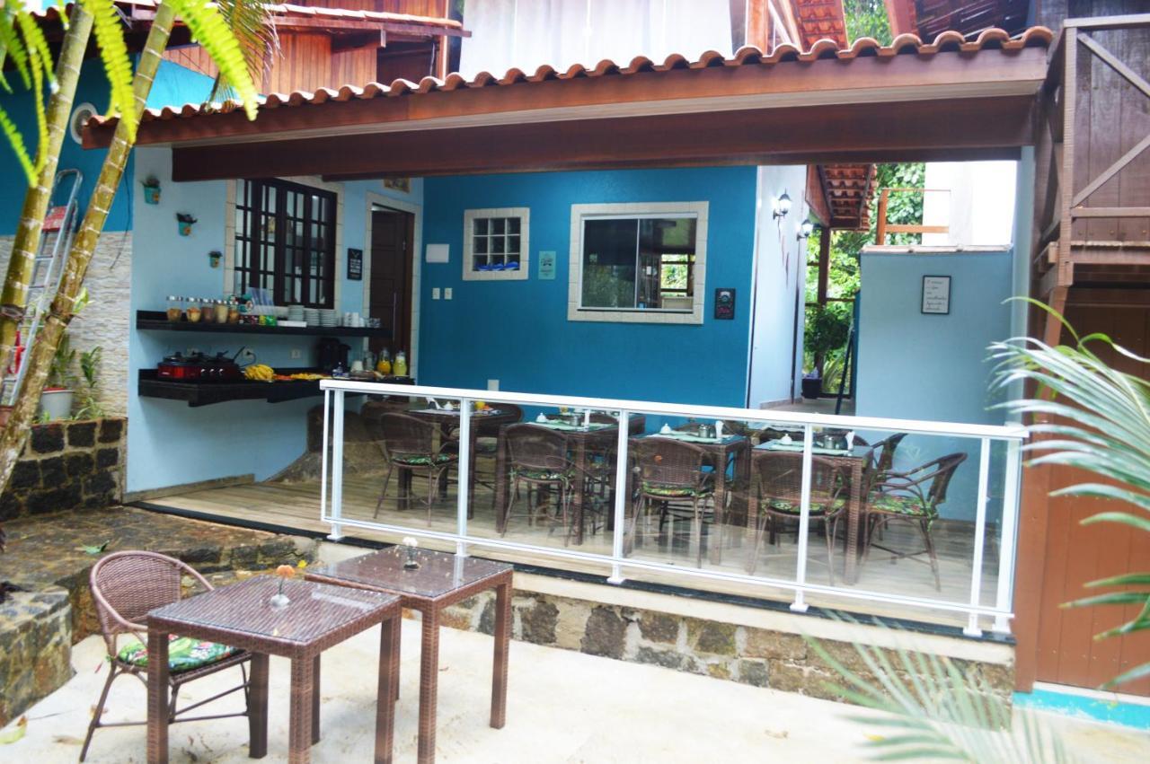 Pousada Guapuruvu Vila do Abraao Bagian luar foto