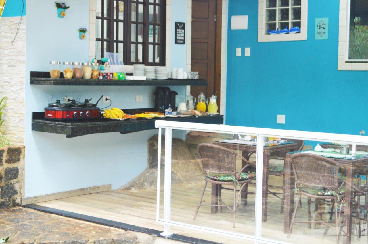 Pousada Guapuruvu Vila do Abraao Bagian luar foto